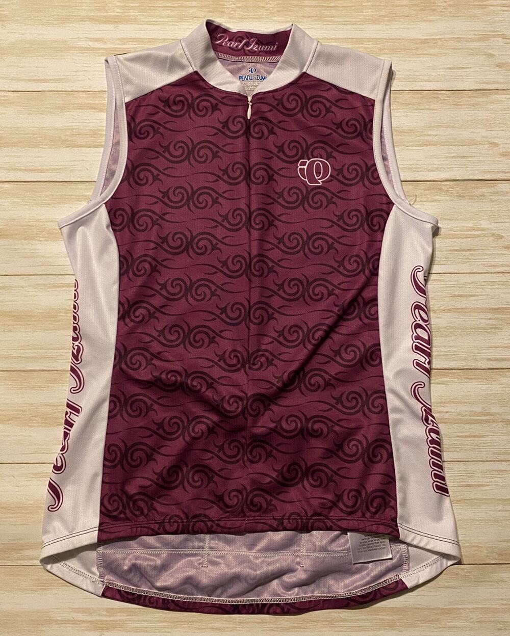 IQ Pearl izumi Select series womens size smal purple full zip cycle vest